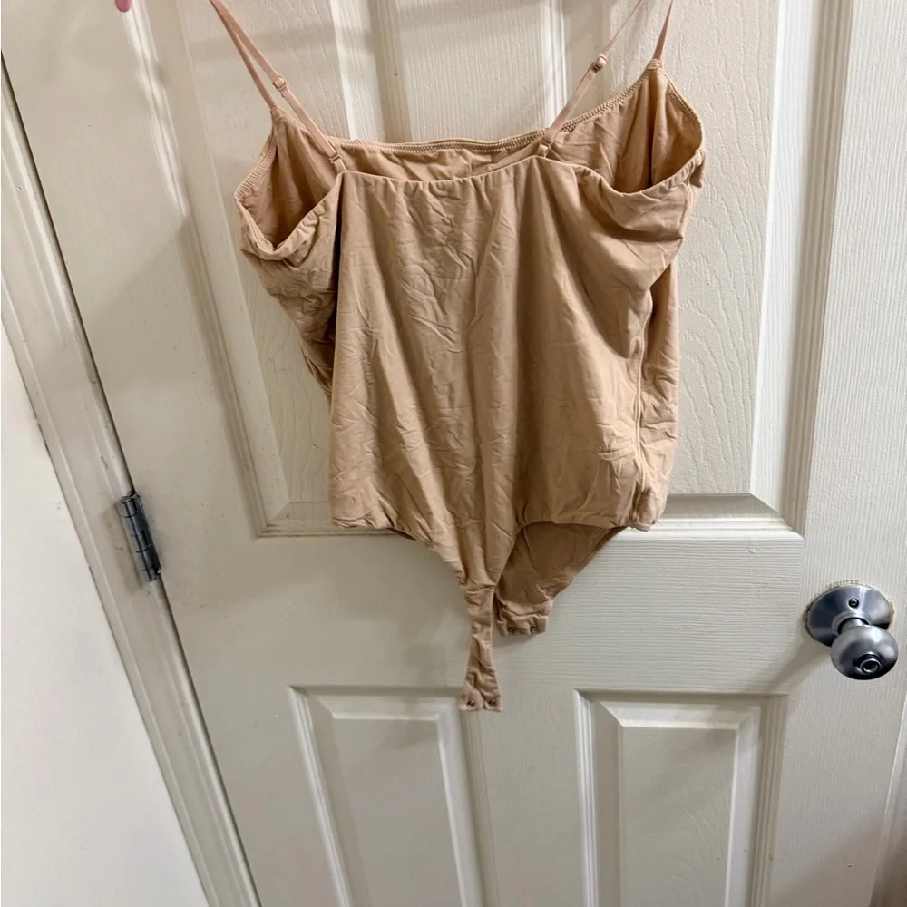 SKIMS Beige Bodysuit with Spaghetti Straps - Picture 3 of 3